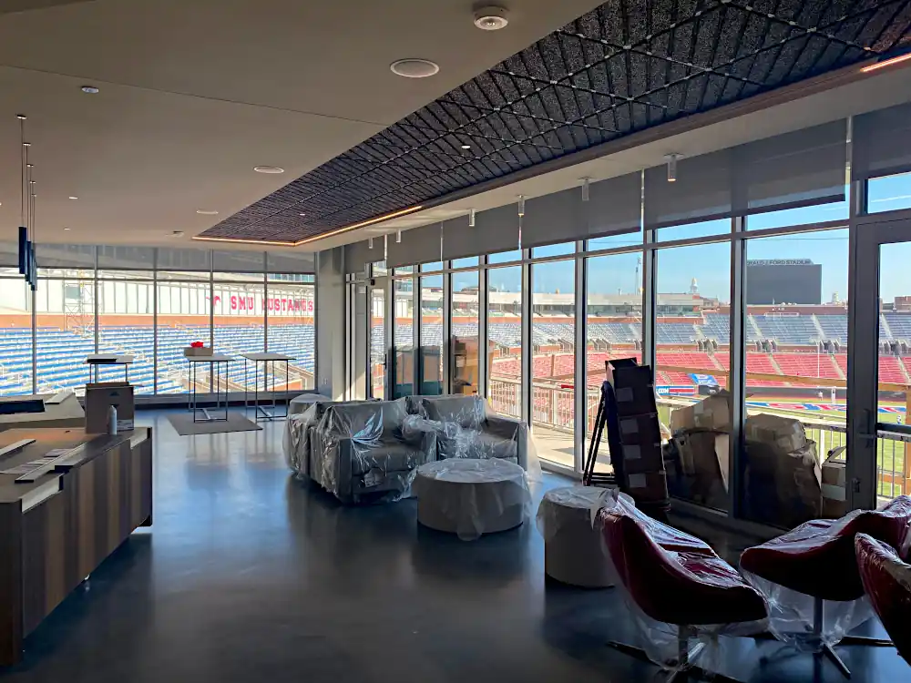 SMU Weber End Zone Detail View 2